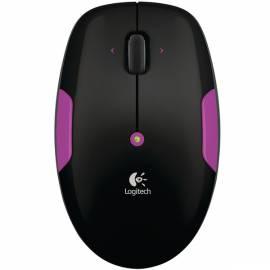 Maus Logitech Wireless M345 Pink Petal