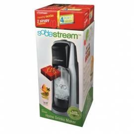 SodaStream JET Sodawasser Maker TITANIUM/Silber + Garantieverlängerung 4 Jahre + 2 gratis Sirup