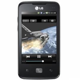 Handy LG E510 Optimus schwarz Pilz