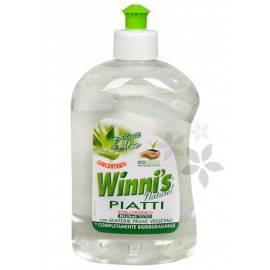 Hypoallergen konzentrierte Waschmittel mit Düften Aloe Vera Winni - Piatti-500 ml