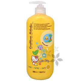 Kinder Dusche Gel, Shampoo und Spülung 3 V 1 Bananensplit (Duschshampoo & Balsam 3 in 1) 500 ml