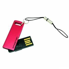 Flash USB Emgeton Metall MINI R2 8GB, rot