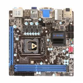 MB Saphir Platin H61 sc 1155, 2xDDR3, VGA, 1xPCI-e x 16, Mini-ITX Bedienungsanleitung