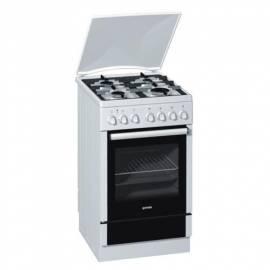 Bedienungsanleitung für Herd Kamm. Gorenje K 57220 AW