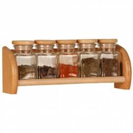 JAR Provence 360607 Glas, Holz Regal