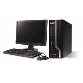 Computer Acer Veriton X2610G Celeron DualCore G540 2,50 GHz / 2GB DDR3 / 500GB/DVD RW/Win7Pro 64/32 Gebrauchsanweisung
