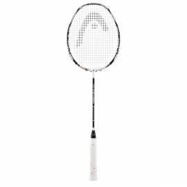 Badminton Raketa HEAD YouTek Power Helix 5000, Schwarzweiss