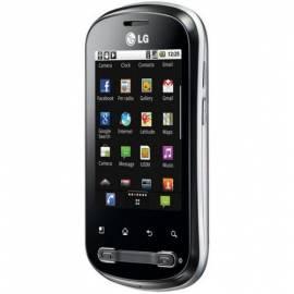 Handy LG P990 Optimus Me Silber