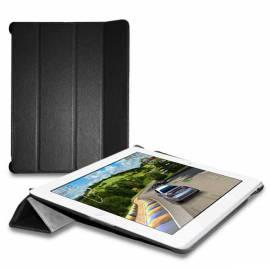Leder Hülle für iPad 2 Puro-BOOKLET-COVER mit Magnet-schwarz Bedienungsanleitung
