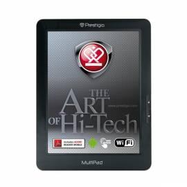 Bedienungsanleitung für PMP3384B Prestige 1-GHz-Tablet Touch.8, 4 &, 800 * 600, 4 GB, SD-Slot, USB, WiFi, Android 2.3