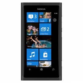 Bedienungshandbuch Handy Nokia Lumia 800 schwarz