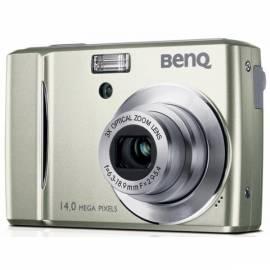 Kamera BENQ DSC C1430 14Mpix, 3 x opt. Zoom, 2,7 & LCD Silber Bedienungsanleitung