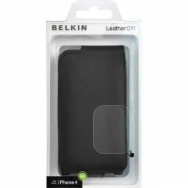 Belkin iPhone Handy RS 4/4 s protective Case Leder, schwarz