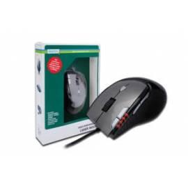Maus Digitus 7 Tasten,, umschaltbar 800dpi / 1600dpi Laser / 3200dpi / 5000dpi extra Gewicht, bis zu 38g