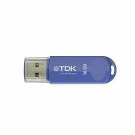 Bedienungshandbuch Flash USB TDK 16GB USB Flash 2.0 MINI ELF blau