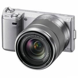 Kamera Sony NEX-5NK, Body + 18-55 mm, Silber