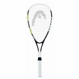 Squashschläger HEAD Nano Ti. Junior, schwarz / weiß