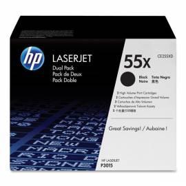 Toner HP schwarz groß CE255XD-2-pack