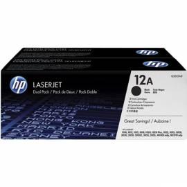 HP Toner schwarz, 2er-Pack Q2612AD