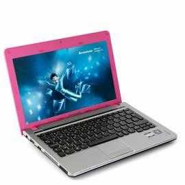 Set Ntb Lenovo IdeaPad S205 Brazos E450, 2GB, 320GB, 11,6 &, HD 6310M, BT, CAM, W7 HP + Set Zubehör für Lenovo S205 - Rosa