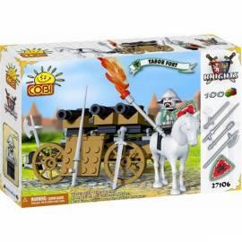 Kit COBI Knights-die Karawane Wand, 100 Würfel, 1 Figur 