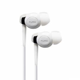Puro HF8 Kopfhörer für iPod/iPhone/iPad/MP3-weiss