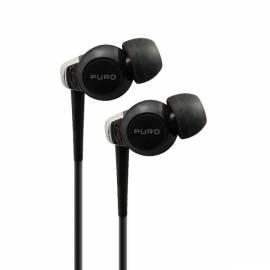 Puro HF8 Kopfhörer für iPod/iPhone/iPad/MP3-schwarz Bedienungsanleitung