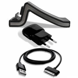 Service Manual Satz von Tisch-Halter + Kabel + Ladegerät Puro für iPhone/iPhone/iPad-USB-Kabel zum Synchronisieren und Aufladen 1A-schwarz