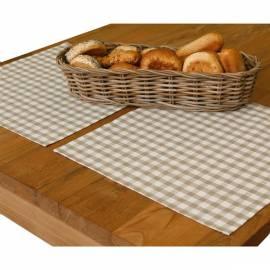 Tischsets-2 Stück im Paket HD Home Design (B11042), Beige/Strip Bedienungsanleitung