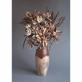 Vase aus Keramik mit Kunstblumen HD Home Design (A01220)