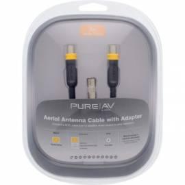 Zubehör Belkin grau Antennenkabel w Adapter, 2m