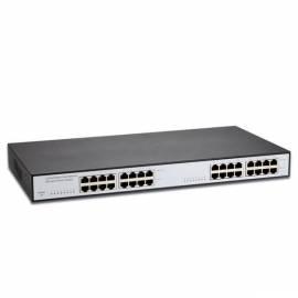 Tocking Bahnhof DIGITUS Fast Ethernet PoE Mittelspannweite, 802. 3af, 32 Ports RJ45, 16-paar PoE, volle Powered Rack Mount, 260W