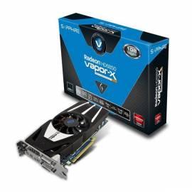 VGA Sapphire Vapor-X HD6850 PCIe 1GB DDR5/256 Bit 775/1000 MHz DL-DVI-I + SL-DVI-D + HDMI + Dual Mini DP OC Version DualSlot-Fan Bedienungsanleitung