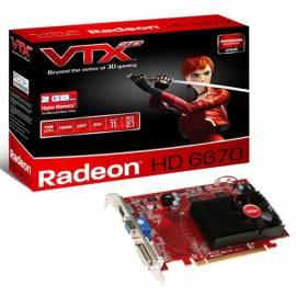 VGA Sapphire VTX3D HD6670 PCIE 2GB GDDR3/128bit 800/500 MHz DVI/HDMI/VGA DualSlot-Fan