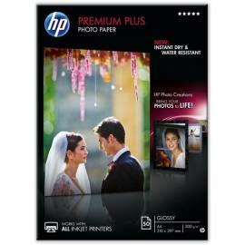 Papier HP Premium Plus Glossy Photo 50 Sht/A4/210 x 297 mm, CR674A