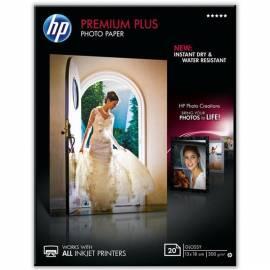 Papier HP Premium Plus Glossy Photo 20 Sht/13 x 18 cm, CR676A