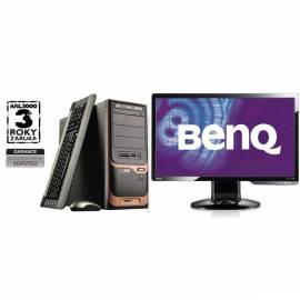 Bedienungshandbuch Set Computer HAL3000 Platinum 6418 Phenom II X 4 960T, 8GB, 1TB, DVD?R/RW, HD 5450 - 2 GB, W7 HP + Monitor BenQ G925HDA 19 &, LCD, 2ms, 10000: 1, 200cd/m2, 1366 x 768