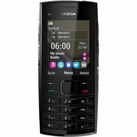 Handy Nokia X 2-02 Dark silver