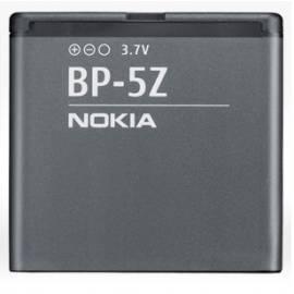 Nokia Akku BP-5Z 1.080 Li-Ion mAh Gebrauchsanweisung