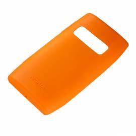 Case für Handy Nokia CC-1025 Silikon Nokia X 7 Orange