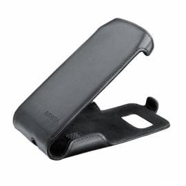 Case für Handy Nokia CP-525 Leder Nokia E6-00 schwarz