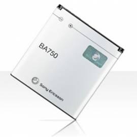 Datasheet Akku Sony Ericsson BA750 Li-Pol 1500 mAh Akku 3, 7V