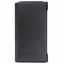 Case für Handy Nokia CP-572 flip für Nokia Lumia 800 schwarz Gebrauchsanweisung