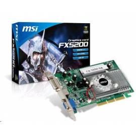 Handbuch für VGA MSI FX5200-D256