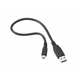 BlackBerry MicroUSB-Kabel, 0,3 m, Daten und Ladestation schwarz