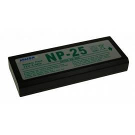 Ich habe die Sony NP-1 b 3000mAh Ni-Mh 12V 36Wh