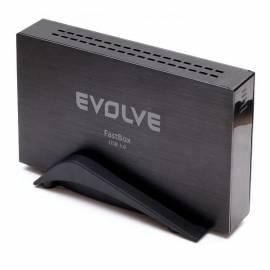 Zubehör EVOLVE 3,5 '' SATA Gehäuse USB 3.0 FastBox Bedienungsanleitung