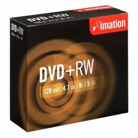 Festplatte Imation DVD + RW(5-Pack) Jewel/8x/4.7GB
