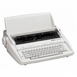 Bedienungsanleitung für Bruder elektrische Schreibmaschine-AX-410, SK