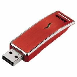 Flash USB Hama hochnäsige FlashPen, USB 2.0, 16 GB, 15 MB/s, rot